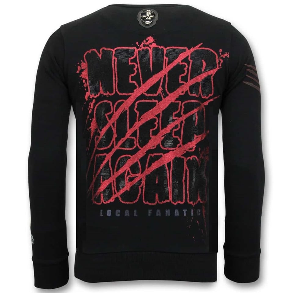 Exclusieve Sweater Heren - Freddy Krueger - Zwart