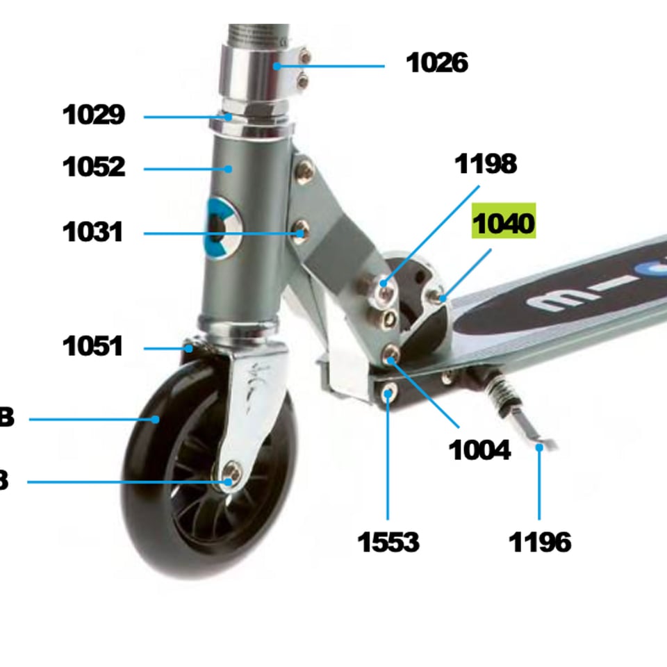 Vouwblok 2-Wiel Step (1040)