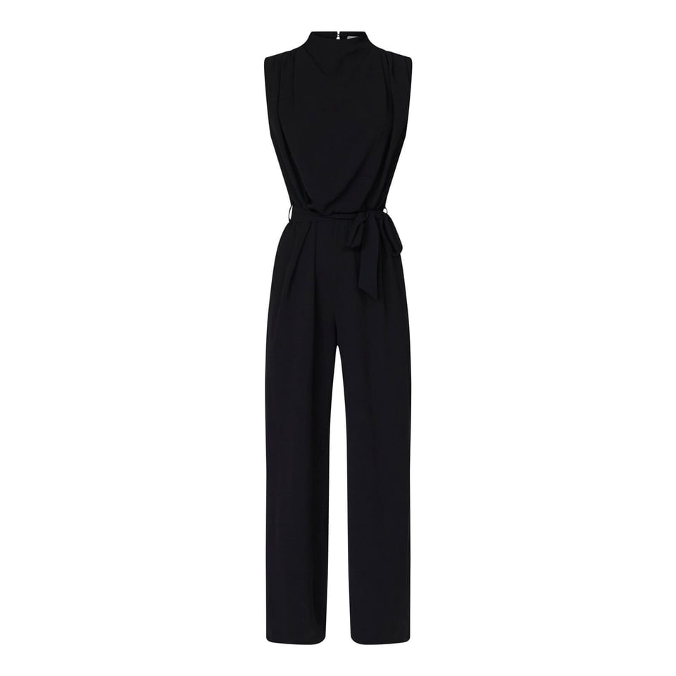 Black Cuto Evening Jumpsuit