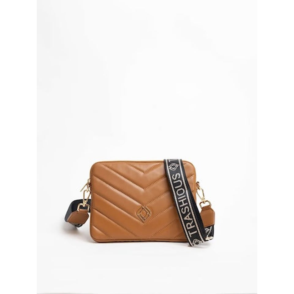 TRASHIOUS Tasje Viva Bamboeleer Camel