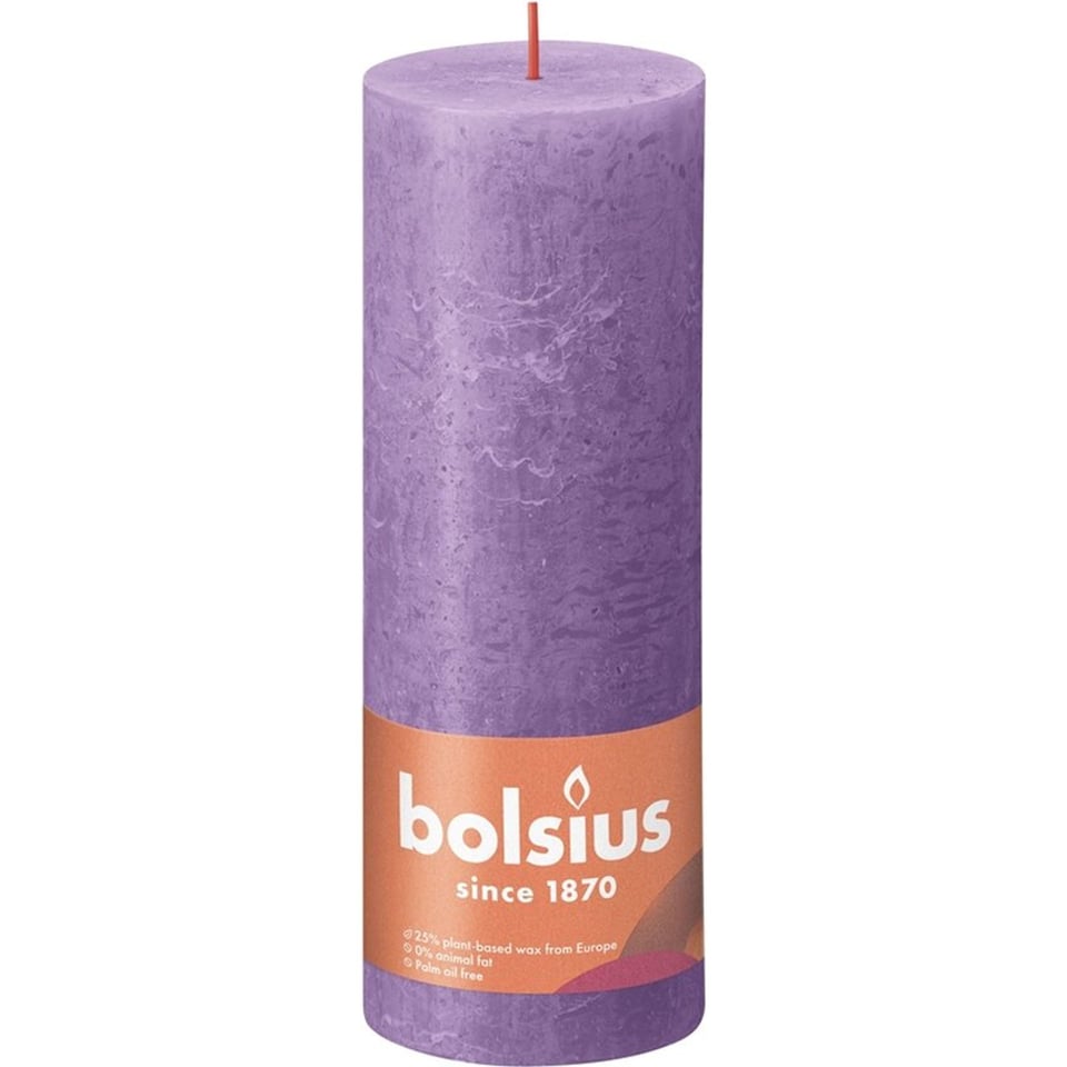 Bolsius Rustiek Vibrant Violet 190