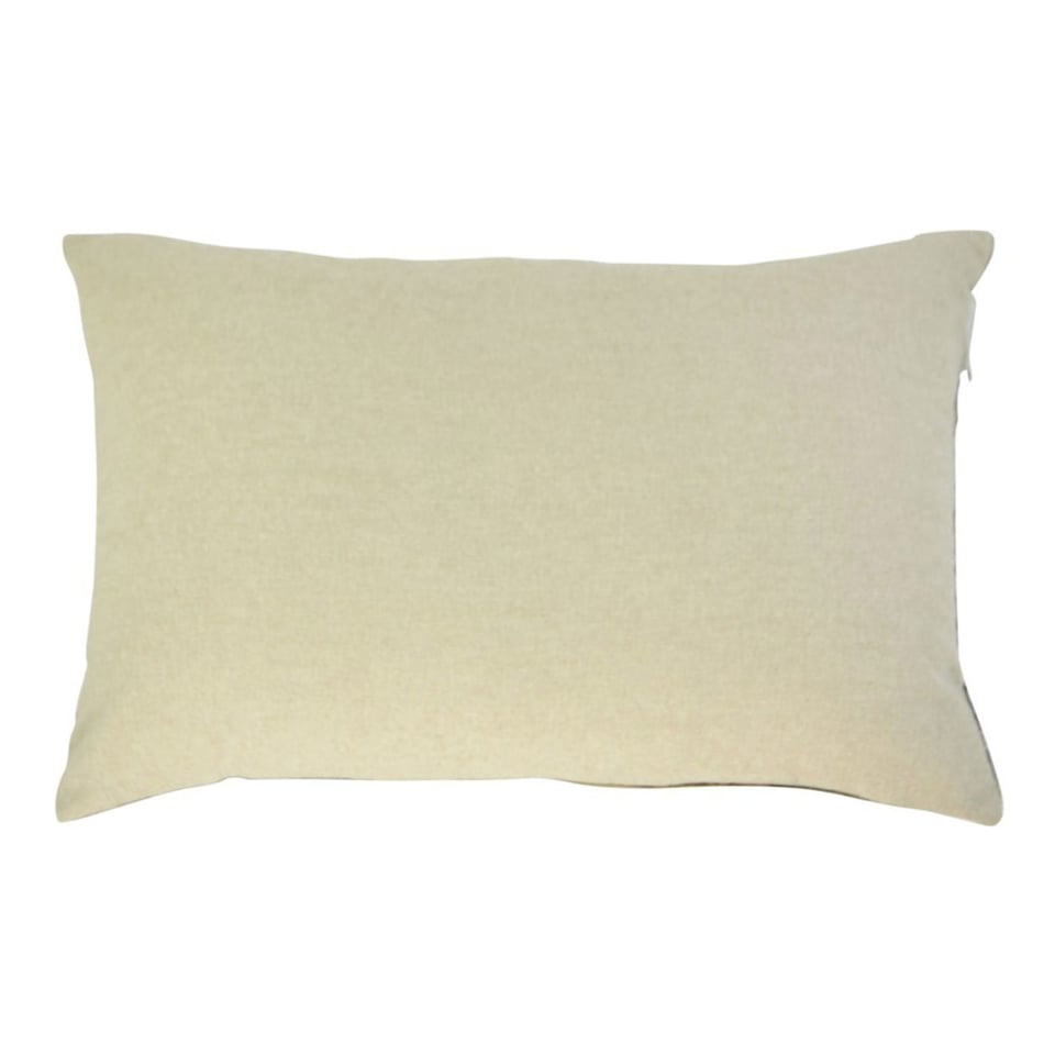 Sierkussen Logan Panter Beige-Bruin-Groen Fluweel 60x35cm