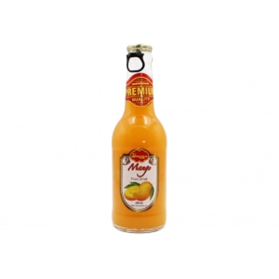 Shezan Mango Juice 250 Ml Glas Drink