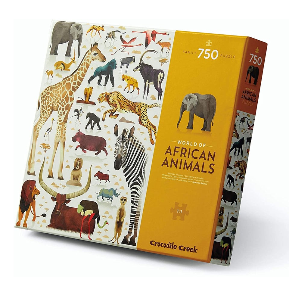 Crocodile Creek World of African Animals 750 Pcs