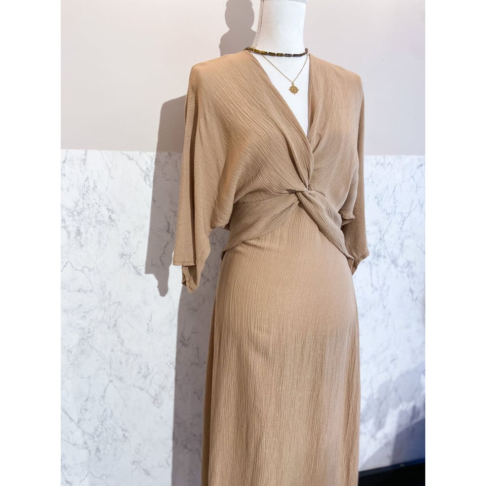 Dreamy dress cotton Sand - OneSize