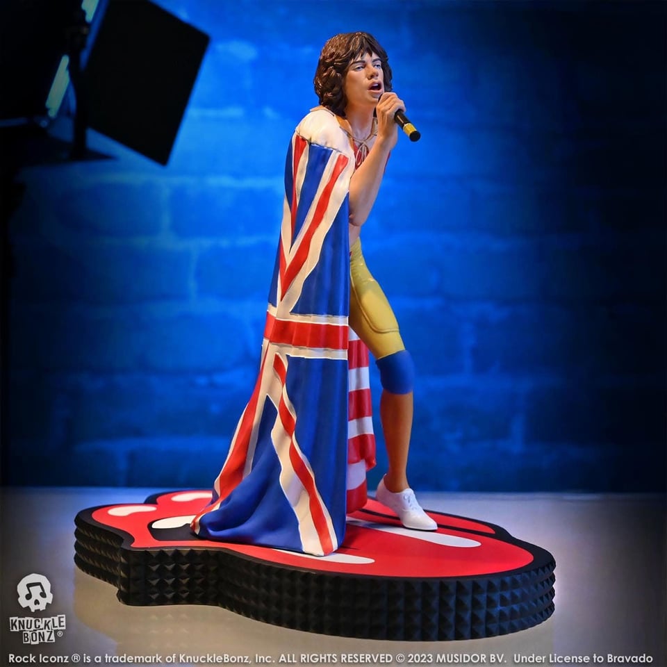 Rock Iconz - The Rolling Stones - Mick Jagger Beeld (Tattoo You Tour 1981)