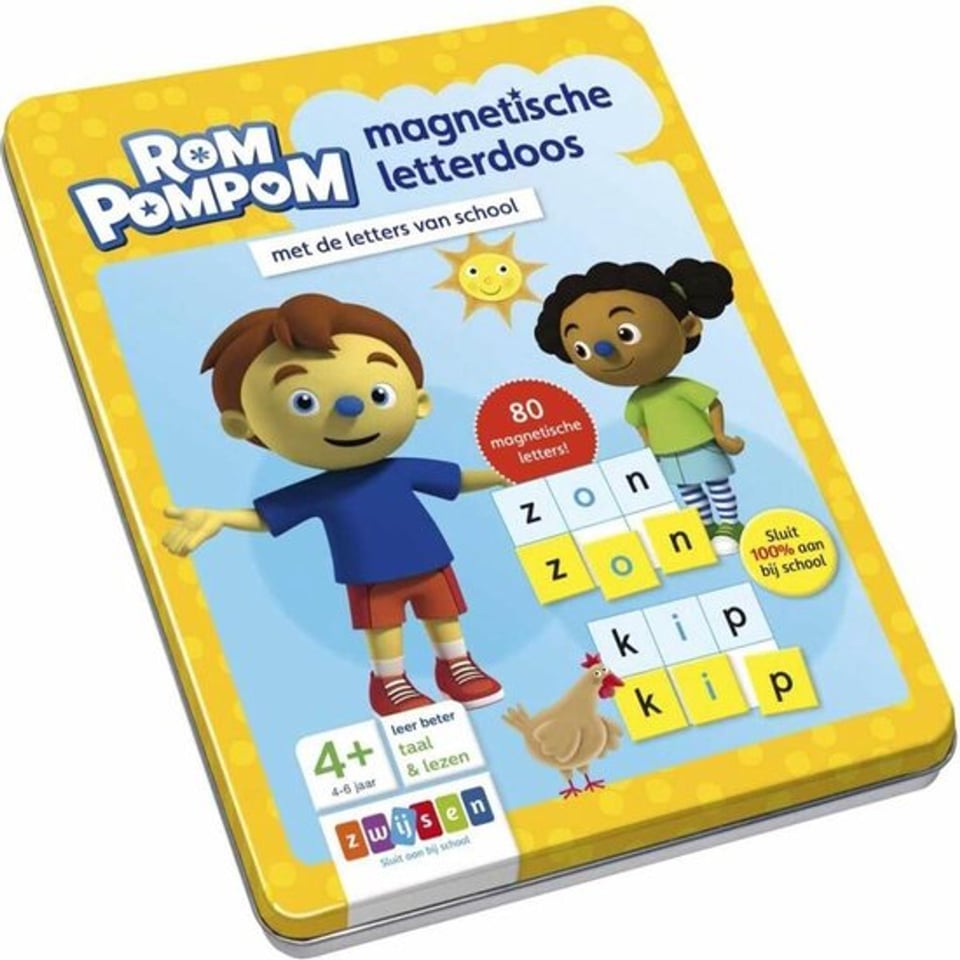 Rompompom Magnetische Letterdoos