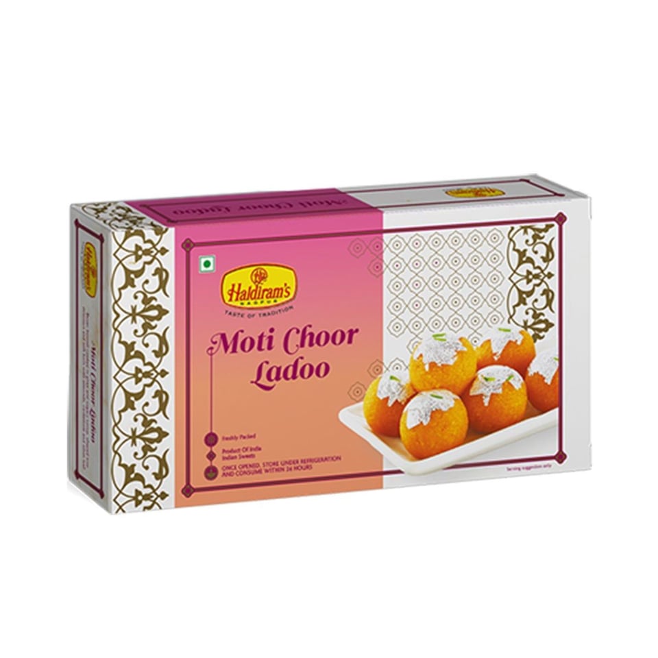 Haldirams Nagpur Moti Choor Ladoo 400G