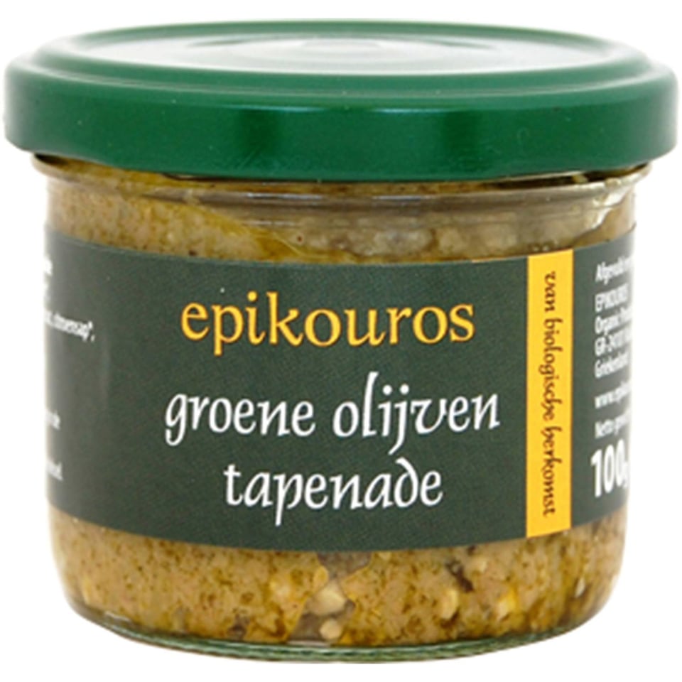 Groene Olijventapenade