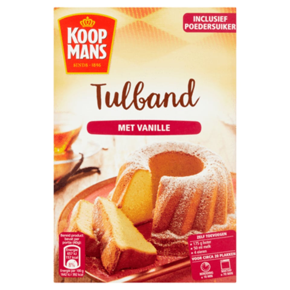 Koopmans Tulband Cake Bakmix