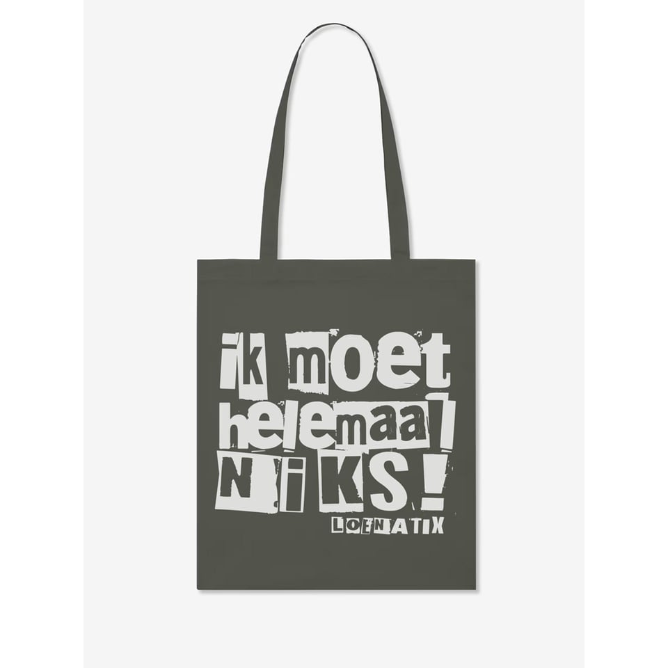 Ik Moet Helemaal Niks - Tote Bag
