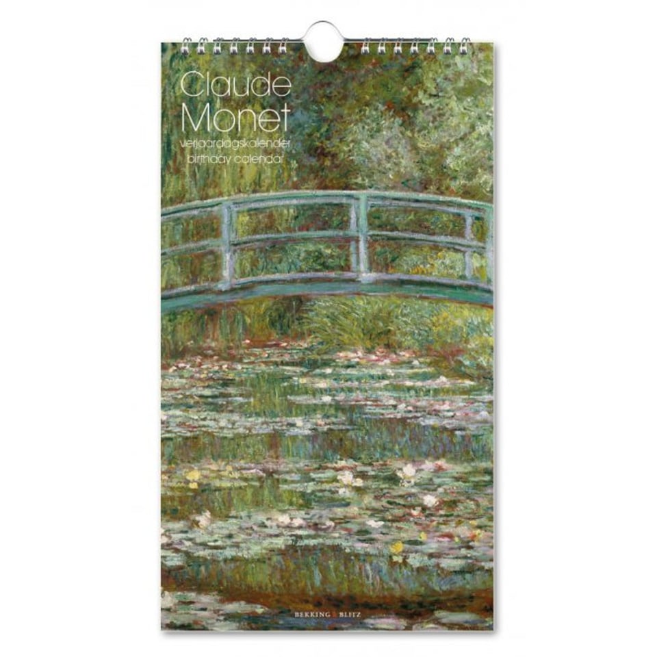 Birthday Calendar Claude Monet