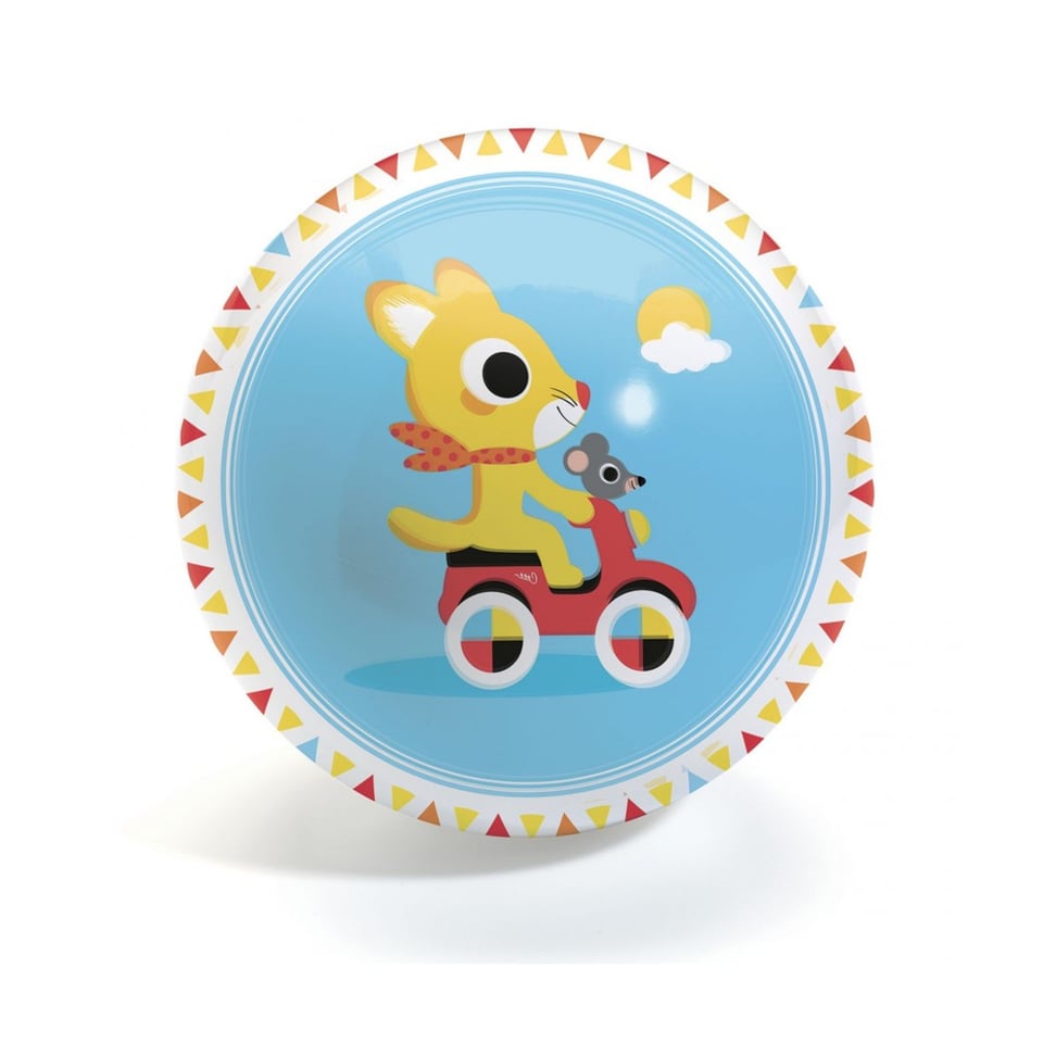 Kleine Speelbal Cute Race - 12cm