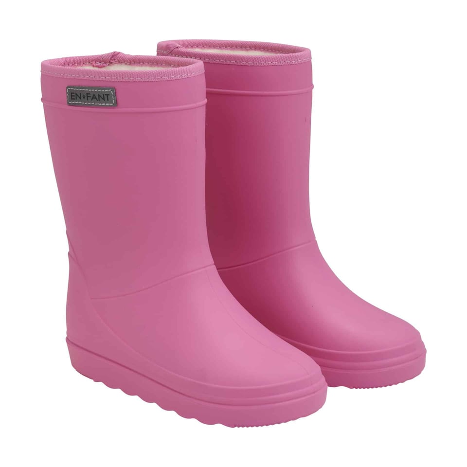 Enfant Thermo Boots Solid Carmine Rose