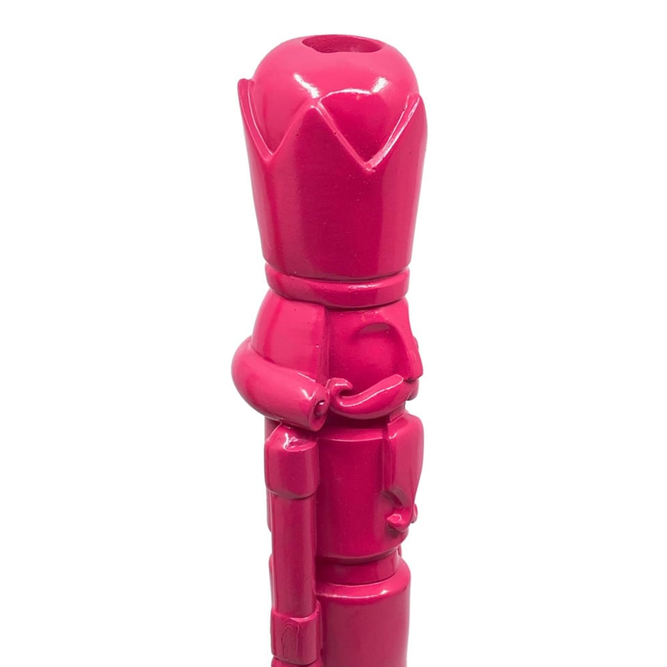 Kandelaar Notenkraker 8x37cm in 2 Kleuren