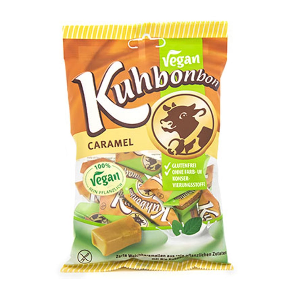 KUHBONBON VEGAN CLASSIC Caramels 165g *THT 24.11.2024*