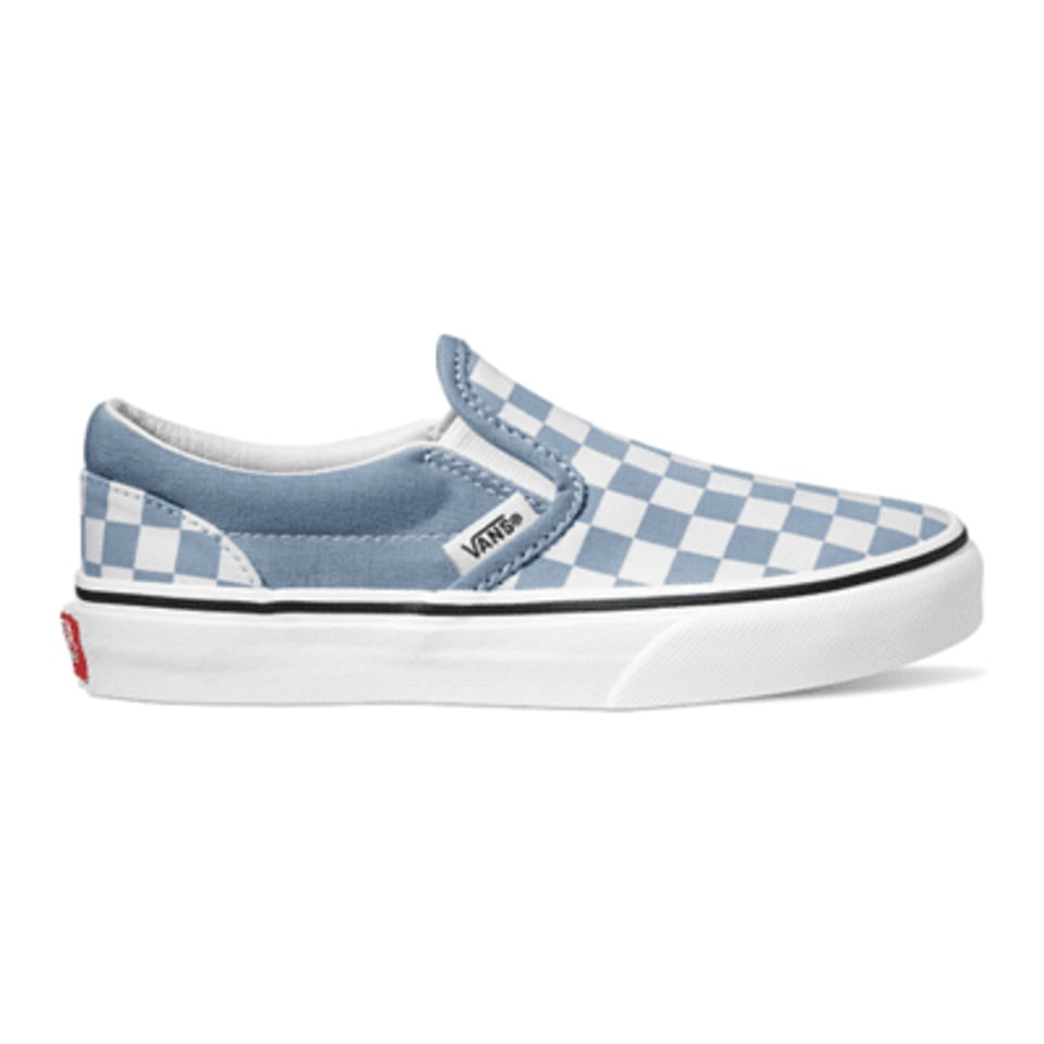 Vans Uy Classic Slip-On Color Theory Checkerboard Dusty Blue