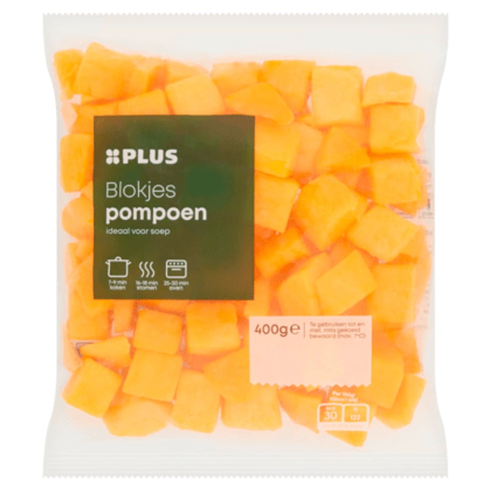PLUS Pompoenblokjes