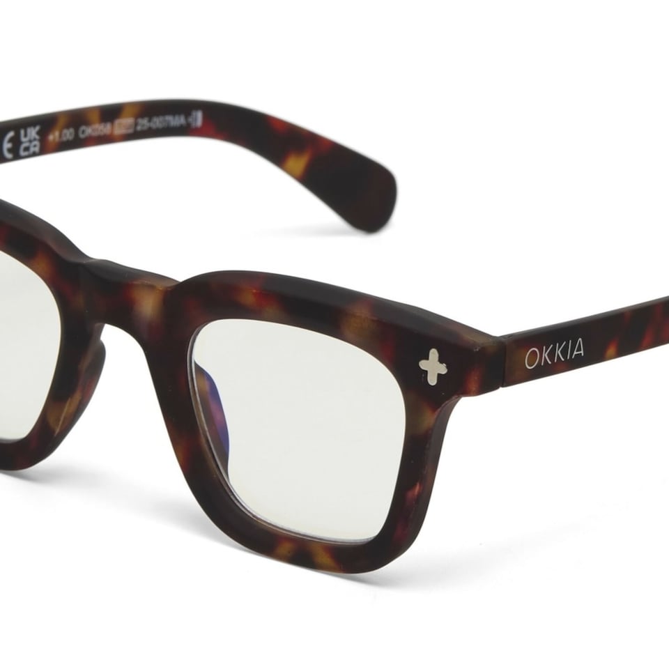 Leesbril FIRENZE Square Classic Havana OK058CH
