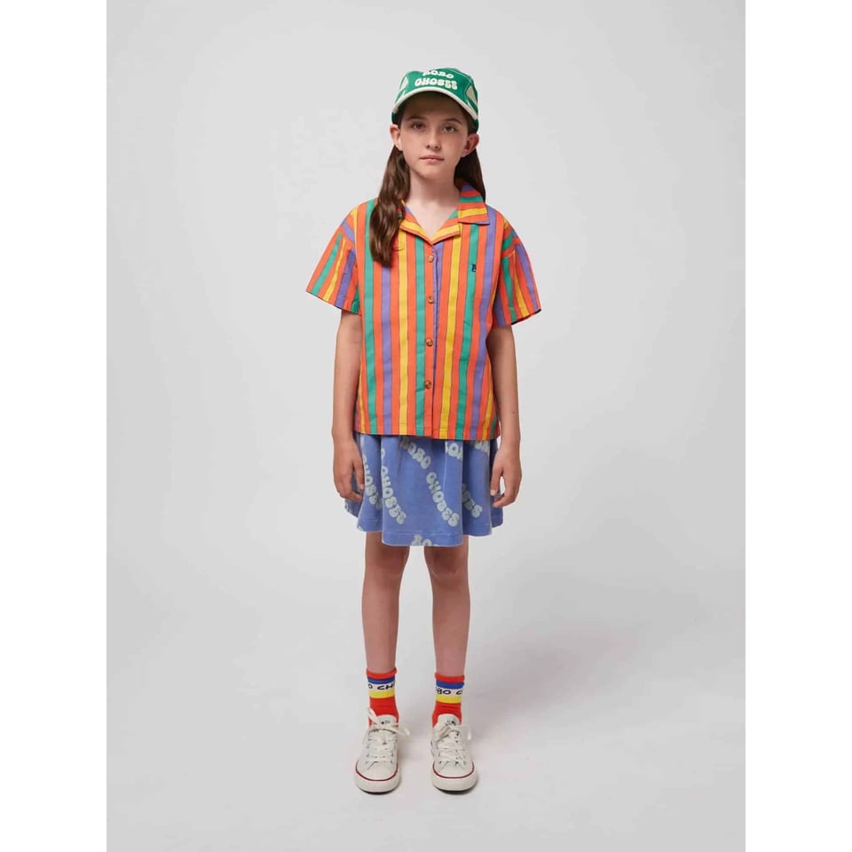 Bobo Choses Wavy Bobo Choses All Over Waffle Skirt