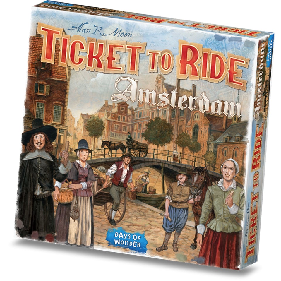 Days of Wonder Ticket to Ride Amsterdam 8+