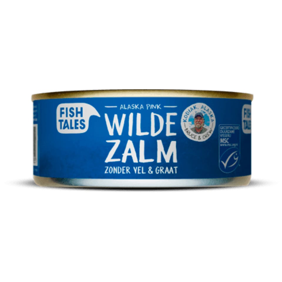 Fish Tales Wilde Zalm Zonder Vel & Graat MSC