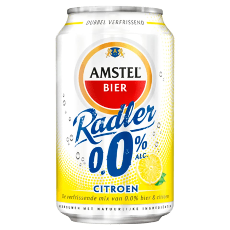 Amstel Radler 0.0 Bier Citroen Blik