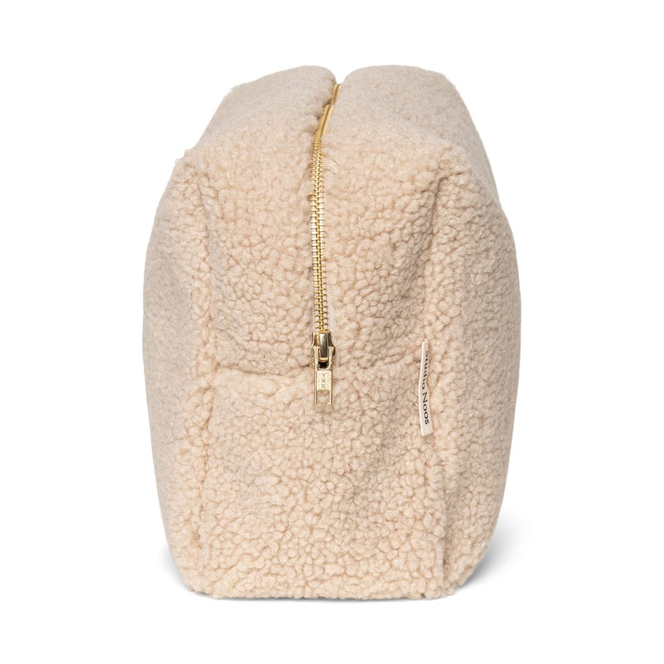 Teddy Toiletry Bag  Ecru - Ecru / OS
