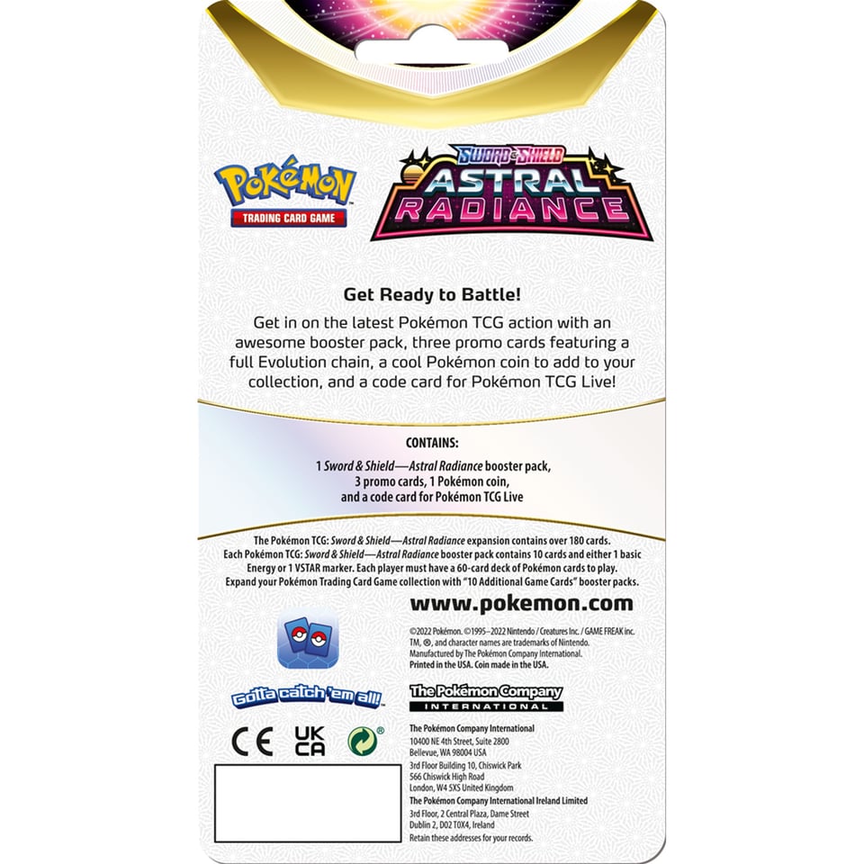 Pokémon Sword & Shield Astral Radiance Premium Check