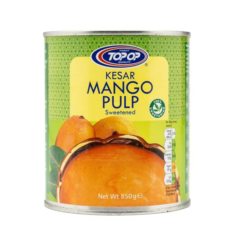Top Op Kesar Mango Pulp 850Gr