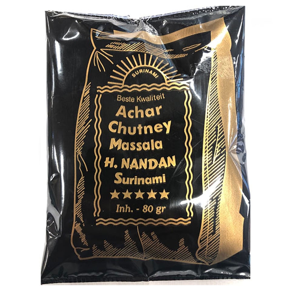 Surinaamse Achar Chutney Masala 80 Gram