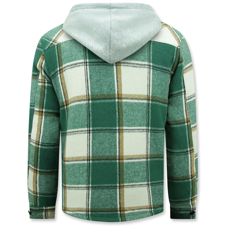 Houthakkers Vest Heren Gevoerd -7969 - Groen