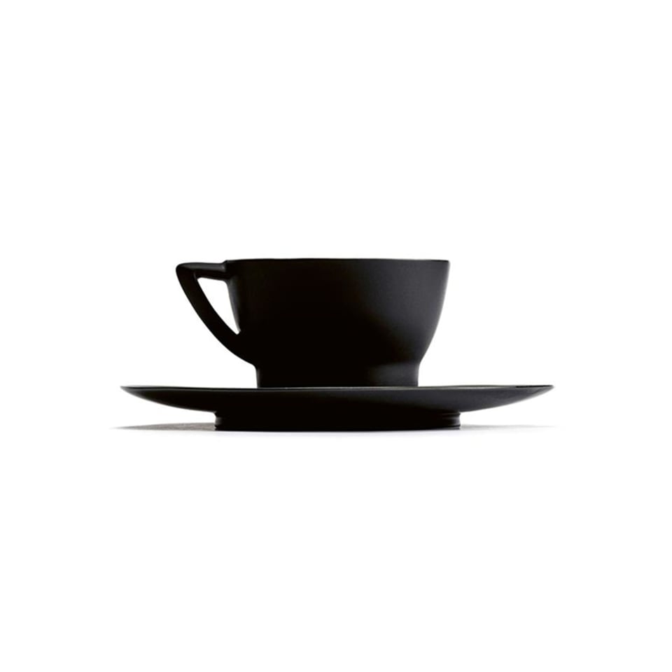 Servies Ra - Plat Bord 24 Cm Black Off White - Ann Demeulemeester Serax