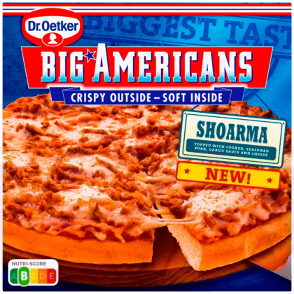 Dr. Oetker Big Americans Shoarma