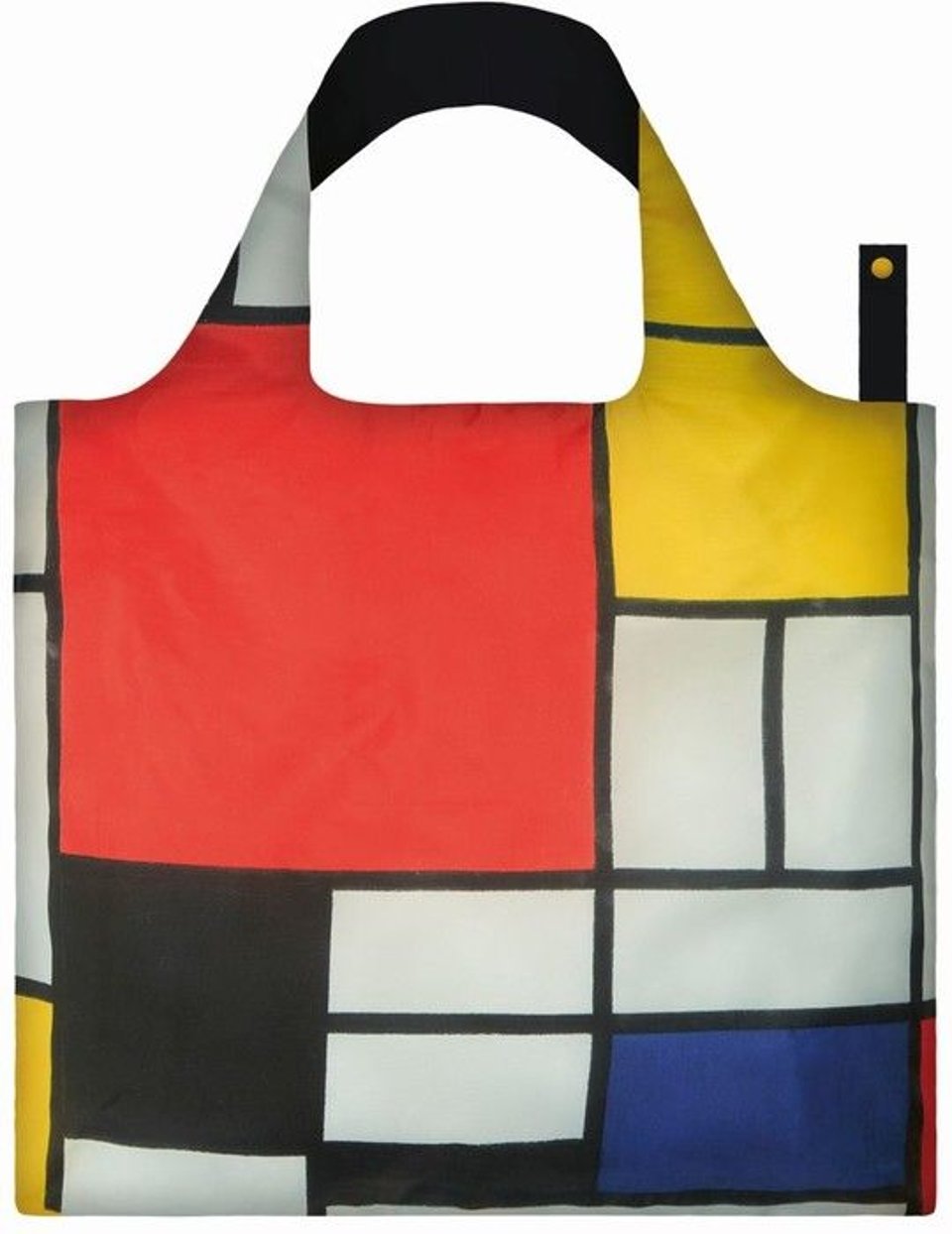 LOQI Opvouwbare Tas Gerecycled Mondriaan