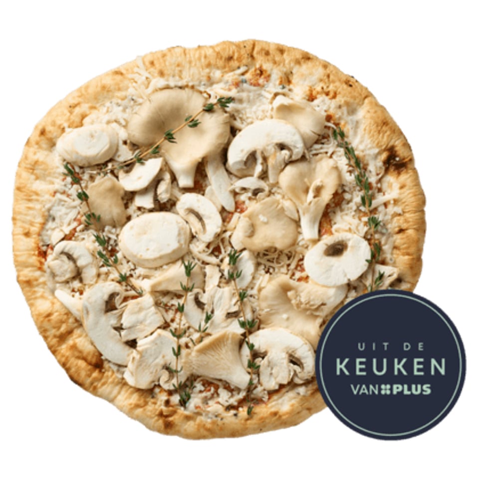 Uit De Keuken Van PLUS Pizza Funghi