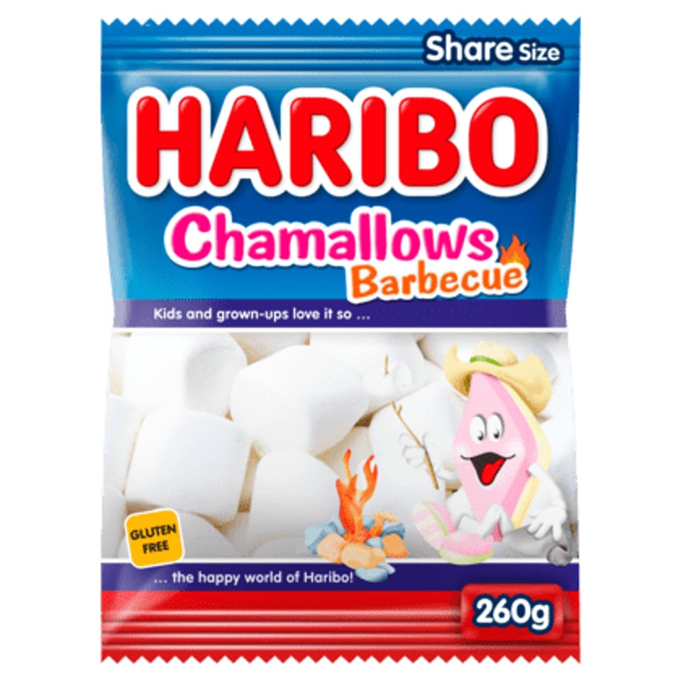 Haribo Chamallows Barbecue Marshmallows
