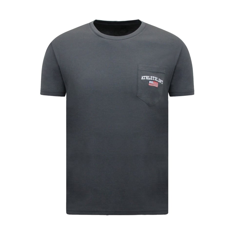 Tshirt Mannen - Ronde Hals - Grijs