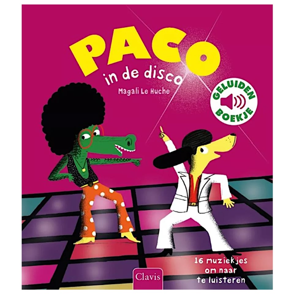 Paco in De Disco (Geluidenboek) 3+