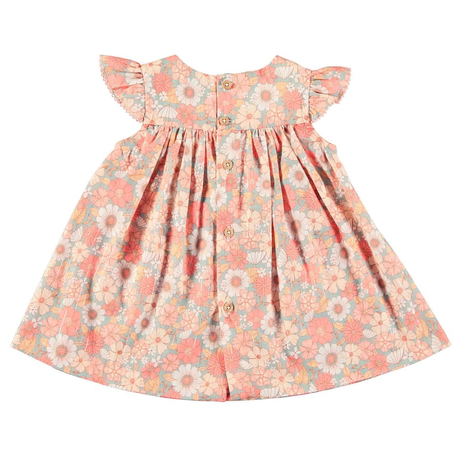 Tocoto Vintage Floral Baby Dress 