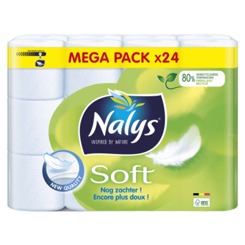 NALYS Soft Hybride Toiletpapier 24 Rol