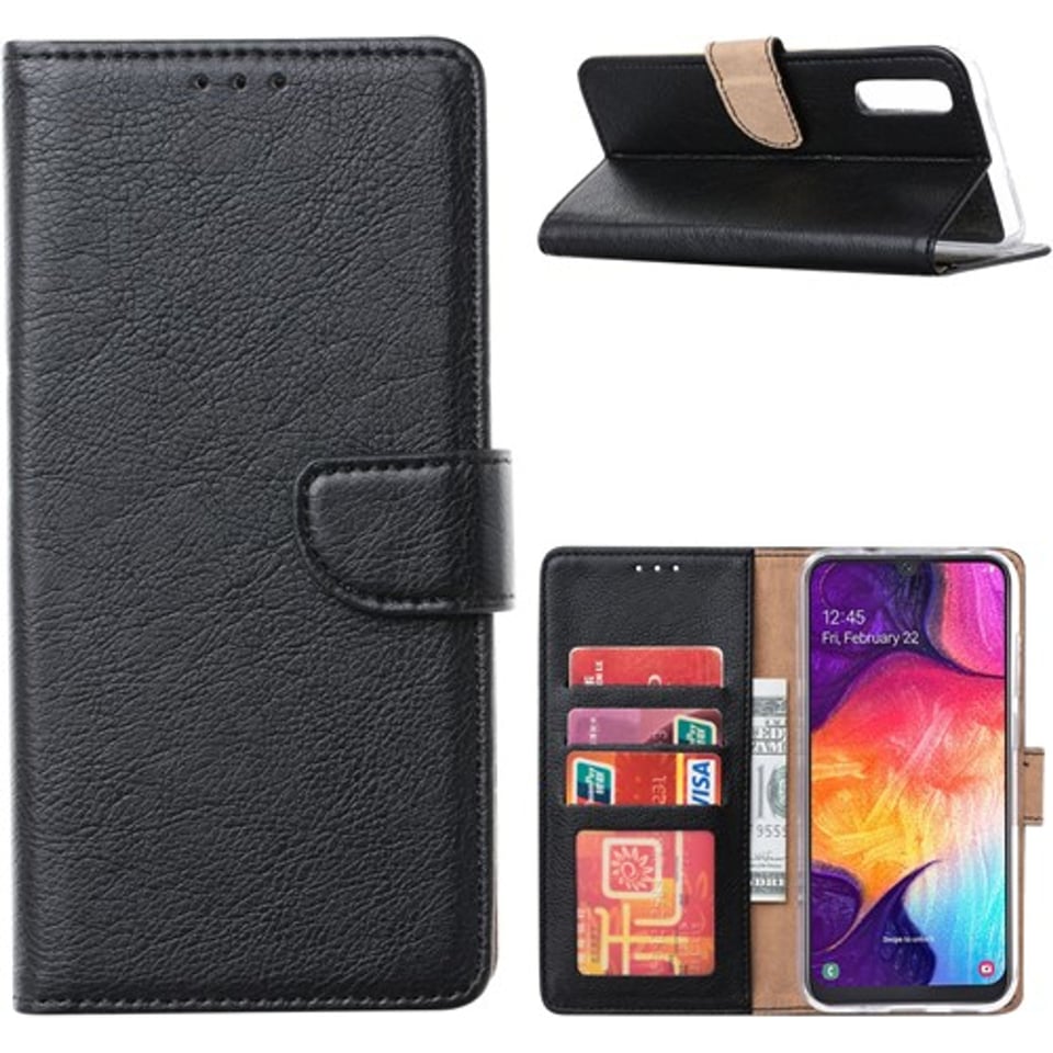 Book Case Samsung Galaxy A50 - Zwart