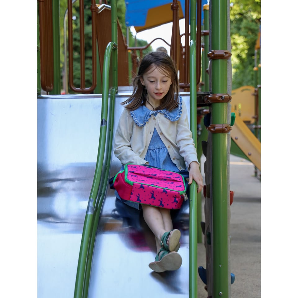 Yumbox Lunch Bag Paarden - Roze