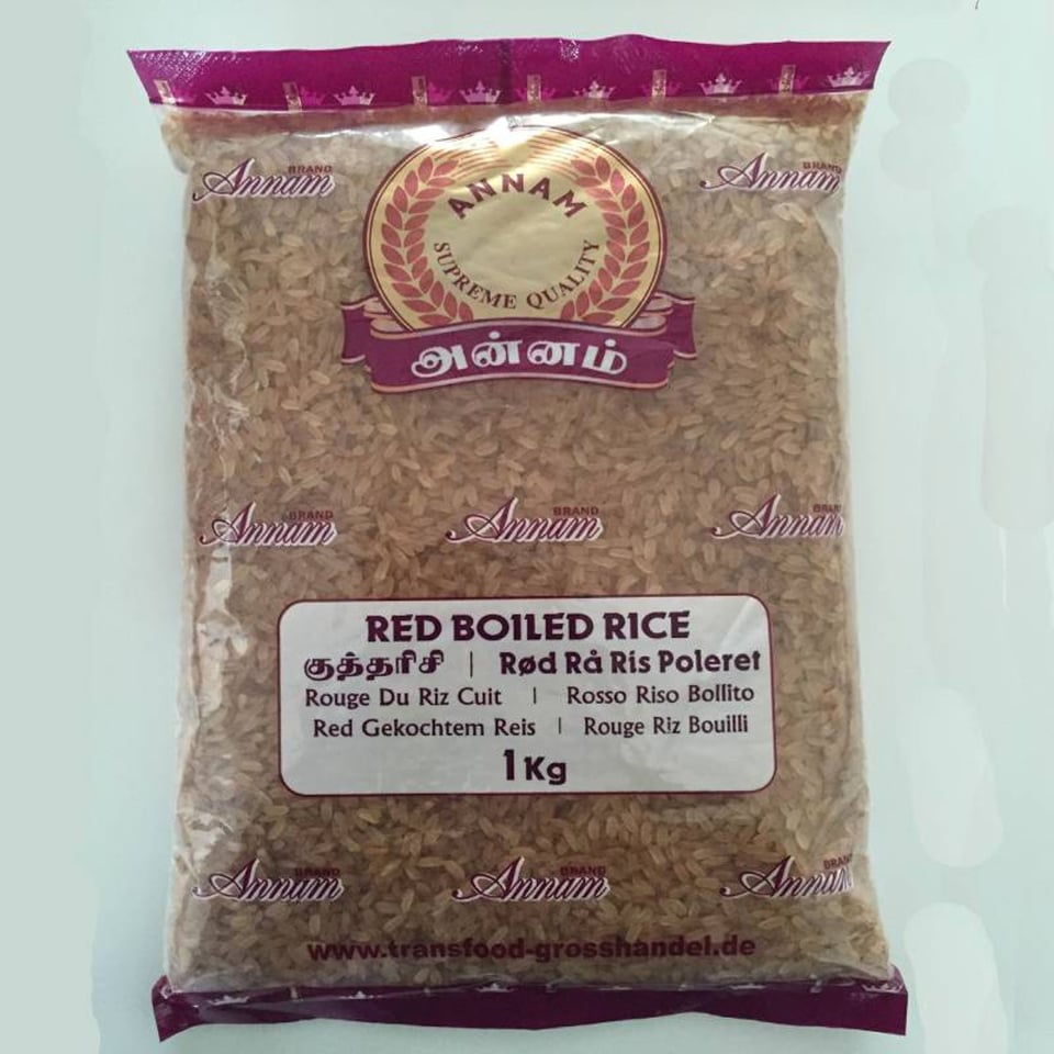 Annam Red Boiled Rice 1Kg