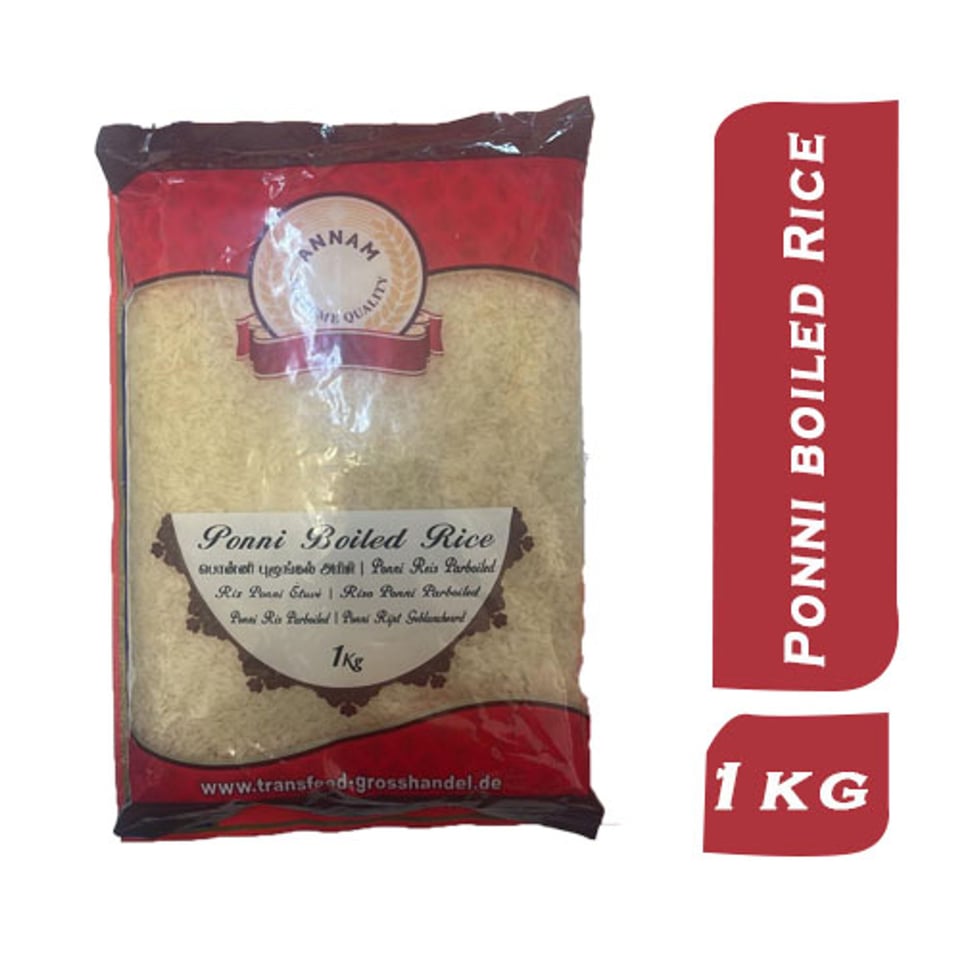 Annam Ponni Raw Rice 1Kg