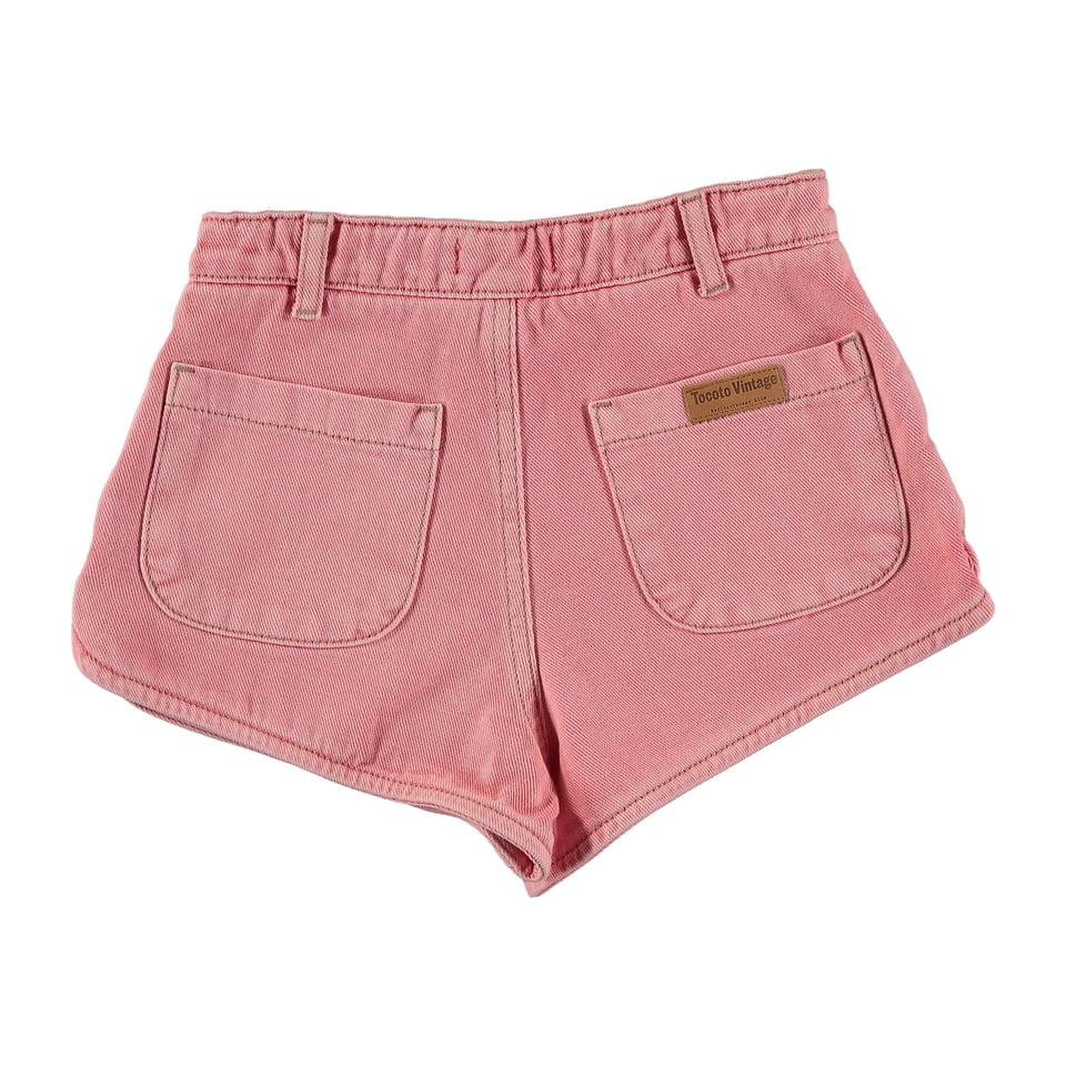 Tocoto Vintage Twill Shorts Pink