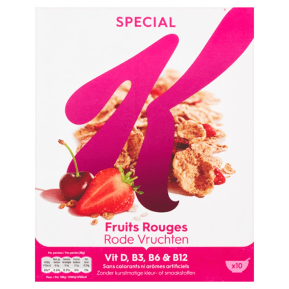 Kellogg's Special K Rode Vruchten