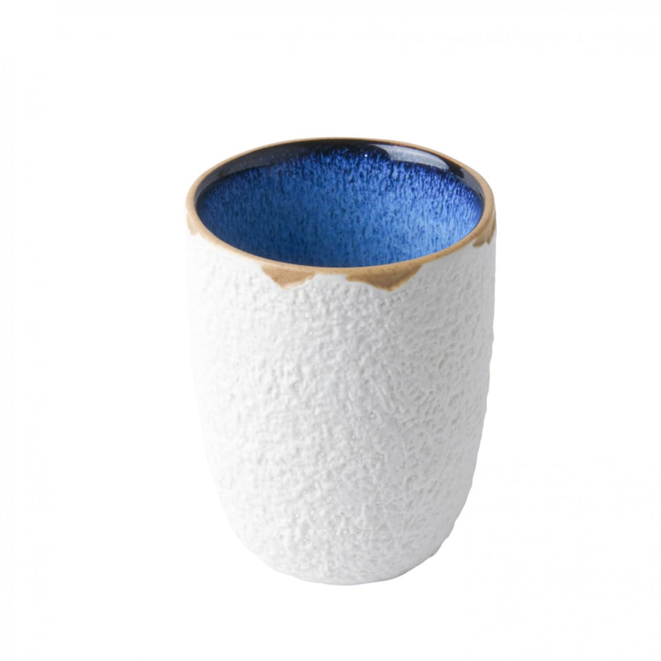 Blauw Bloesem Koffiekop Blauw