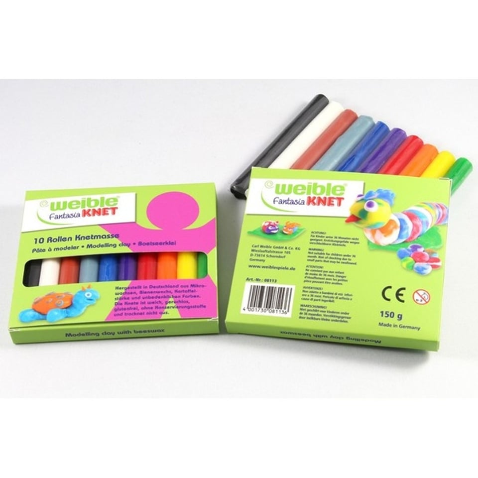 10 Rollen Kneedwas (Weible)