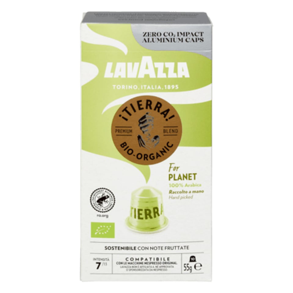 Lavazza Koffiecups Tierra! Bio-Organic